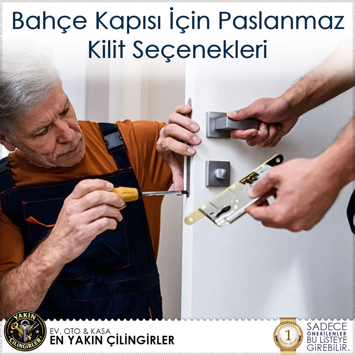 Bahçe Kapısı İçin Paslanmaz Kilit Seçenekleri : Kapak Görseli