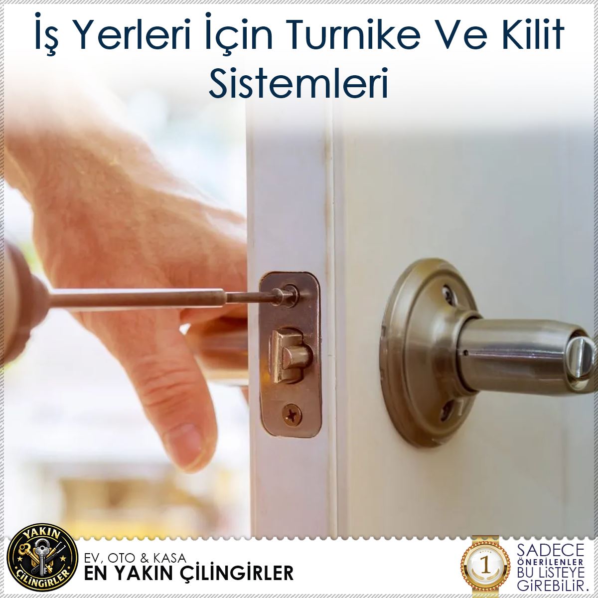 İş Yerleri İçin Turnike Ve Kilit Sistemleri
