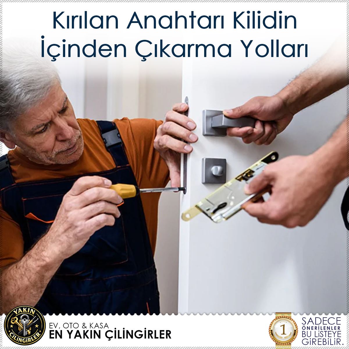Kırılan Anahtarı Kilidin İçinden Çıkarma Yolları