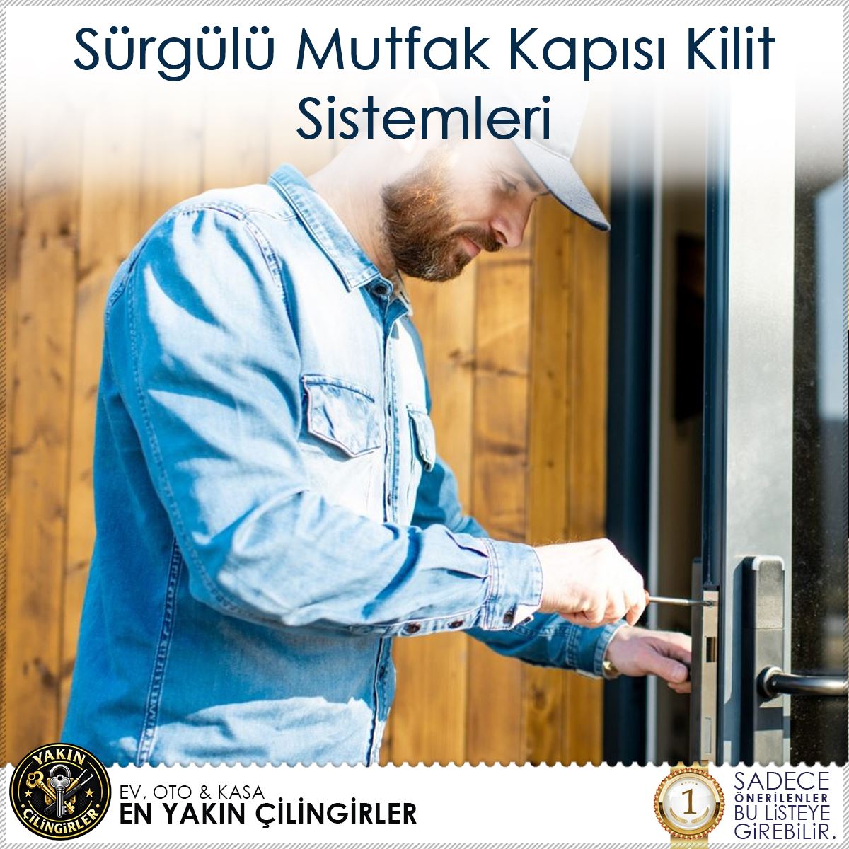 Sürgülü Mutfak Kapısı Kilit Sistemleri
