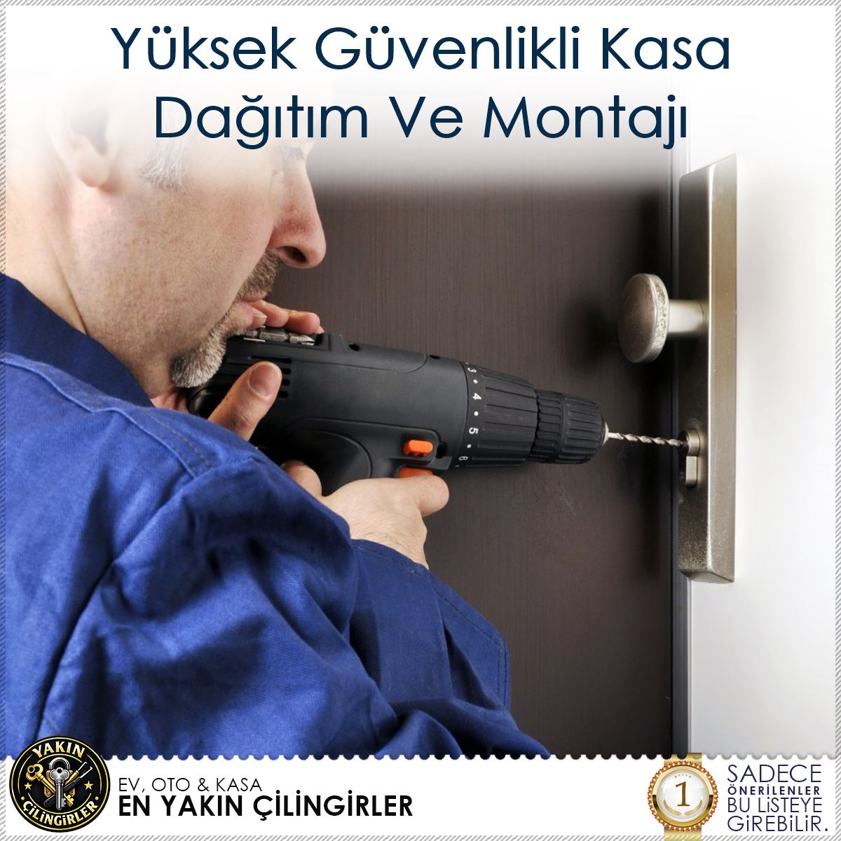 Yüksek Güvenlikli Kasa Dağıtım Ve Montajı